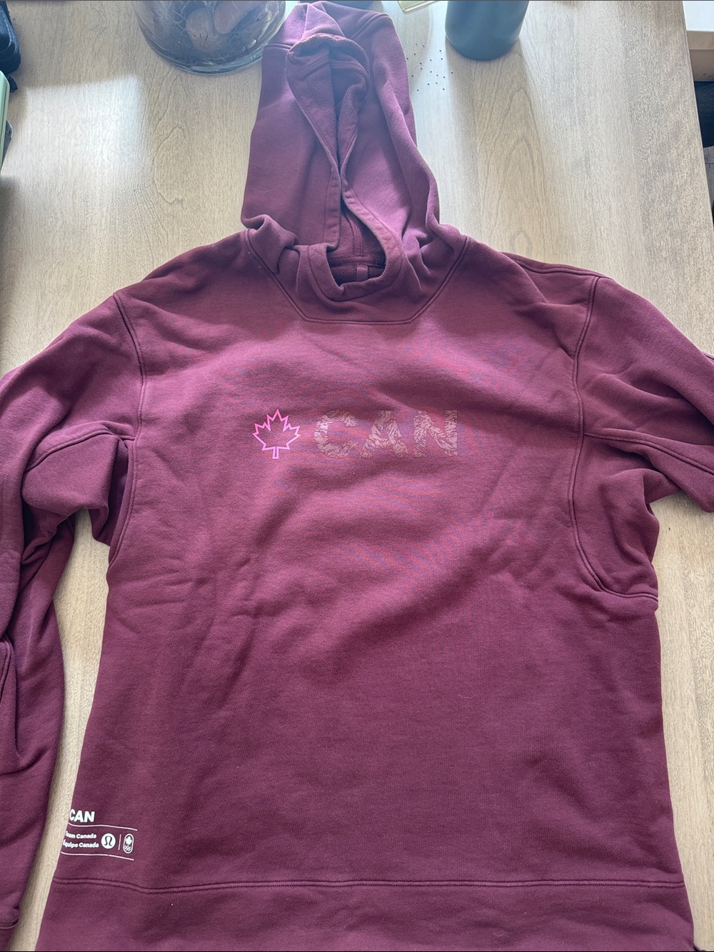 Team Canada French Terry Oversized Hoodie